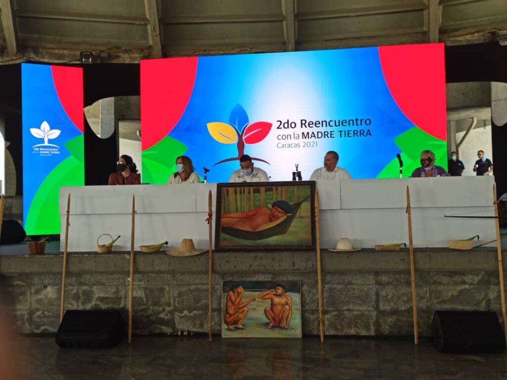 Participantes del Foro Internacional 2do Reencuentro con la Madre Tierra Caracas 2021 se solidarizan con las naciones y victimas afectadas por el cambio climático
